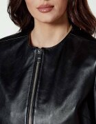 BOSS Black Skórzana kurtka Sadenita | Regular Fit