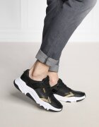 BOSS Black Sneakers Asher cu adaos de piele