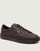 BOSS Black Sneakers Kieran_Tenn_alnymn cu adaos de piele