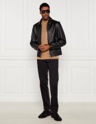 BOSS Black Sneakers Kieran_Tenn_nymn cu adaos de piele