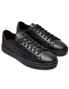 BOSS Black Sneakers Kieran_Tenn_nymn cu adaos de piele