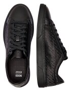 BOSS Black Sneakers Kieran_Tenn_nymn cu adaos de piele
