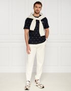 BOSS Black Sneakers Levitt_Runn_BB cu adaos de piele