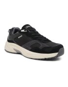 BOSS Black Sneakers Levitt_Runn_hsdny cu adaos de piele