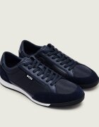 BOSS Black Sneakers Nitan_Lowp_sdbnyp | piele întoarsă