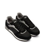 BOSS Black Sneakers PARKOUR cu adaos de piele
