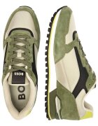 BOSS Black Sneakers Parkour-L_Runn_sdnyt | z dodatkiem skóry
