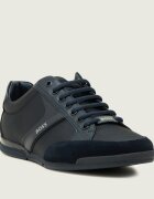 BOSS Black Sneakers Saturn_Lowp cu adaos de piele