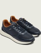BOSS Black Sneakers Titanium_Runn_buny cu adaos de piele