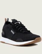 BOSS Black Sneakers Titanium_Runn_knst_N cu adaos de piele