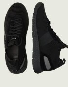 BOSS Black Sneakers Titanium_Runn_knst_N cu adaos de piele
