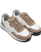 BOSS Black Sneakers Titanium_Runn_mebisd cu adaos de piele