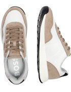 BOSS Black Sneakers Titanium_Runn_mebisd cu adaos de piele