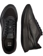 BOSS Black Sneakers TTNM EVO_Runn_meltb cu adaos de piele