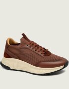 BOSS Black Sneakers Ttnm Evo_Slon_knbult cu adaos de piele