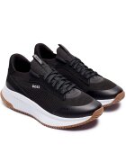 BOSS Black Sneakers TTNM EVO_Slon_knrsd cu adaos de piele