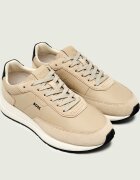 BOSS Black Sneakers Vinston_Runn_ltwasd | piele întoarsă