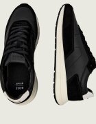 BOSS Black Sneakers Vinston_Runn_ltwasd | piele întoarsă