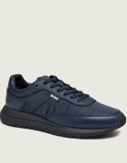 BOSS Black Sneakers Vinston_Runn_nymnlt cu adaos de piele