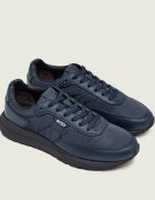 BOSS Black Sneakers Vinston_Runn_nymnlt cu adaos de piele