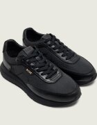 BOSS Black Sneakers Vinston_Runn_nymnlt cu adaos de piele