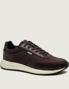 BOSS Black Sneakers Vinston_Runn_nymnlt cu adaos de piele