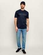BOSS Black Sneakers Vinston_Runn_sdpf | piele întoarsă