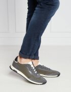 BOSS Black Sneakers Zayn Lowp nysd cu adaos de piele
