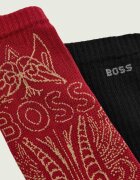 BOSS Black Șosete 2-pack QS Rib CNY CC