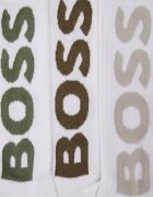 BOSS Black Șosete 3-pack 3P QS Rib Logo CC