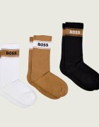 BOSS Black Șosete 3-pack 3P QS Rib Stripe CC