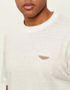 BOSS Black T-shirt C-Taut 248 BOSS X ASTON MARTIN | Regular Fit | z dodatkiem lnu