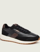 BOSS Black Teniși din piele Vinston_Runn_sdtbbu | piele întoarsă