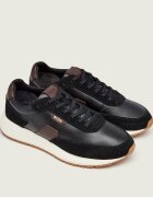 BOSS Black Teniși din piele Vinston_Runn_sdtbbu | piele întoarsă