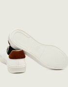 BOSS Black Teniși din piele Zarek_Tenn_sddr_DB | BECKHAM x BOSS | piele întoarsă