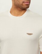 BOSS Black Tricou C-Thompson 242_AM | BOSS x ASTON MARTIN | regular fit cu adaos de lână
