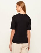 BOSS Black Tricou EVYTA | Slim Fit cu adaos de mătase