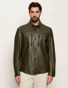 BOSS Green Geacă de piele LH_PS Spirit70 ST | BOSS X PORSCHE | regular fit