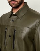 BOSS Green Geacă de piele LH_PS Spirit70 ST | BOSS X PORSCHE | regular fit