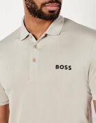 BOSS Green Polo Check TOC | Slim Fit | stretch