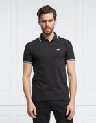BOSS Green Polo Curved | Slim Fit | stretch