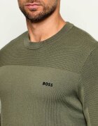 BOSS Green Pulover KN_Momentum-X CN | regular fit cu adaos de lână