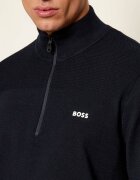 BOSS Green Pulover KN_Momentum-X QZ | regular fit cu adaos de lână