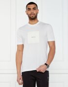 BOSS Green Tricou Logo Rib | Regular Fit