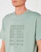 BOSS Green Tricou Print Striped C | Loose fit
