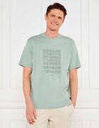 BOSS Green Tricou Print Striped C | Loose fit