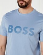 BOSS Green Tricou Tape Logo | Regular Fit