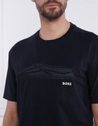 BOSS Green Tricou Tee Titanium | Regular Fit