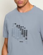 BOSS Green Tricou TS_Network Flag | regular fit