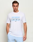 BOSS Green Tricou TS_Terrace Photo | regular fit | stretch
